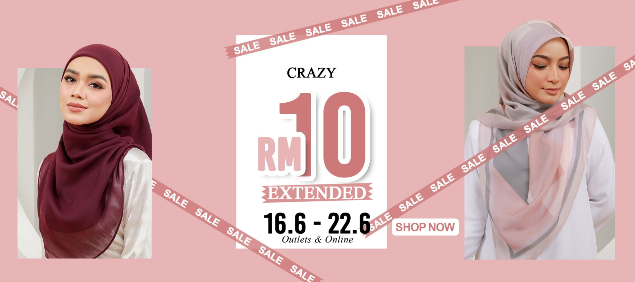 CRAZY RM10 SALE